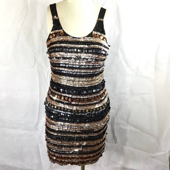 ROMEO & JULIET COUTURE SEQUIN DRESS … - Picture 1 of 4